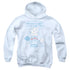 DUBBLE BUBBLE/BIGGER - YOUTH PULLOVER HOODIE - WHITE