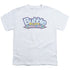 DUBBLE BUBBLE/BUBBLE BLOX - S/S YOUTH 18/1 - WHITE