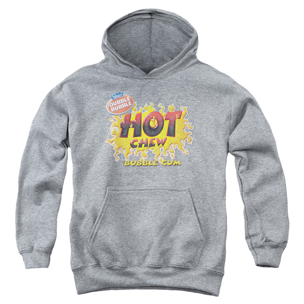 DUBBLE BUBBLE/HOT CHEW - YOUTH PULLOVER HOODIE - ATHLETIC HEATHER
