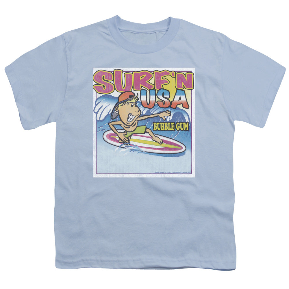 DUBBLE BUBBLE/SURFN USA GUM - S/S YOUTH 18/1 - LIGHT BLUE