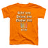 DUBBLE BUBBLE/BITE DRINK CHEW - S/S TODDLER TEE - ORANGE