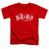 DUBBLE BUBBLE/DISTRESSED LOGO - S/S TODDLER TEE - RED