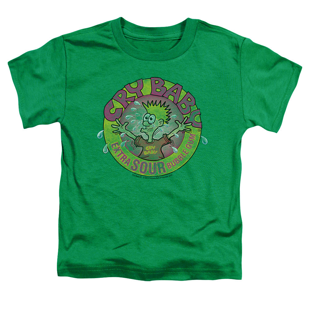 DUBBLE BUBBLE/LOGO - S/S TODDLER TEE - KELLY GREEN
