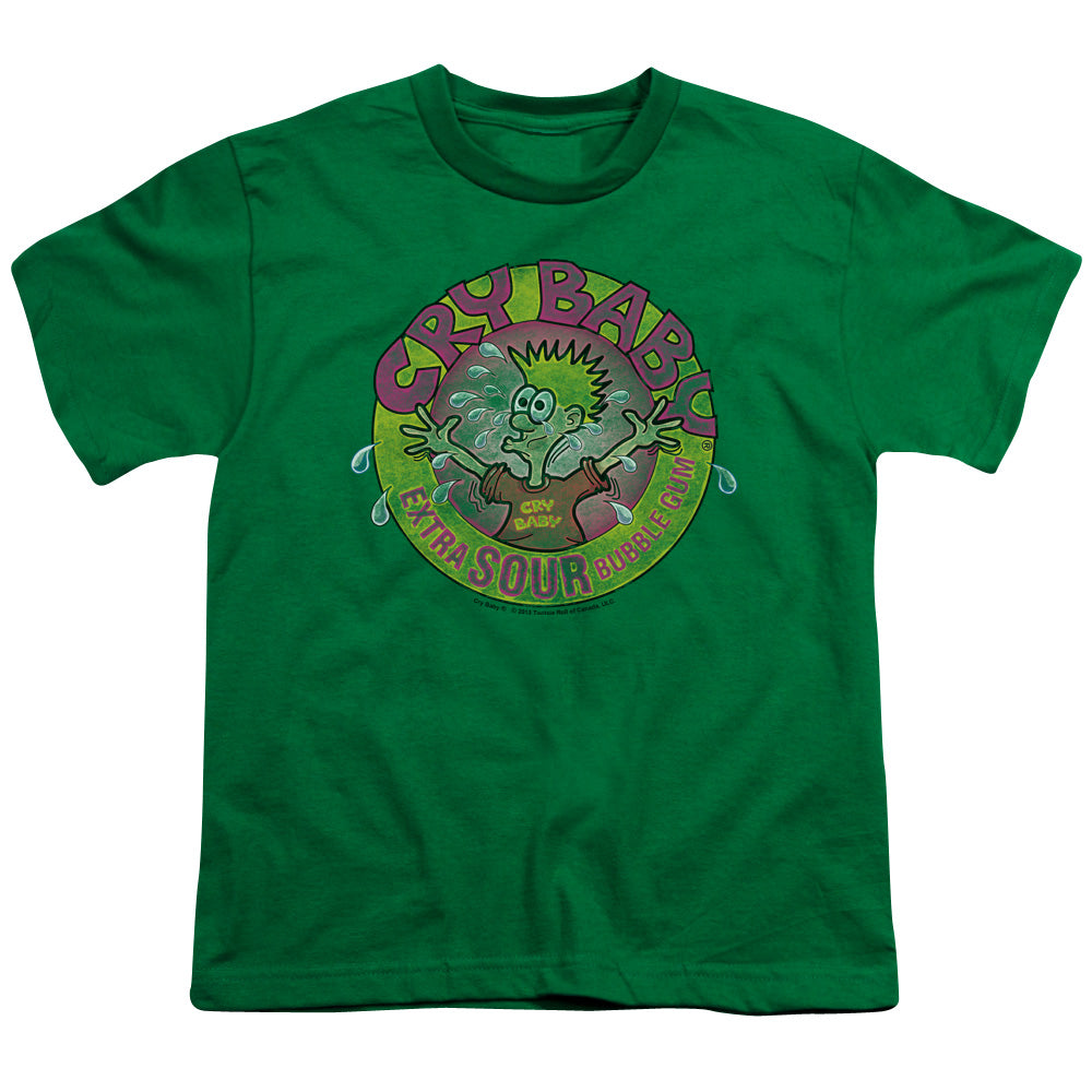 DUBBLE BUBBLE/LOGO - S/S YOUTH 18/1 - KELLY GREEN