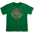 DUBBLE BUBBLE/LOGO - S/S YOUTH 18/1 - KELLY GREEN