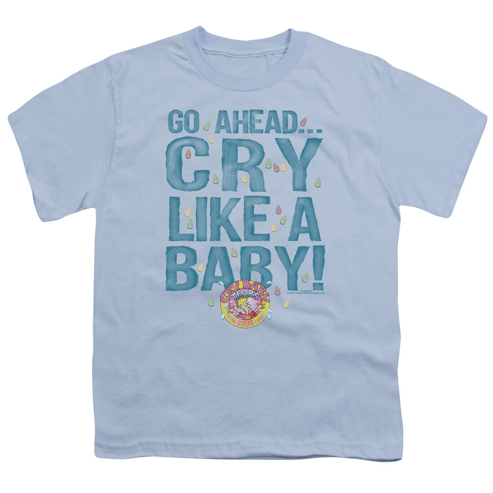 DUBBLE BUBBLE/CRY LIKE A BABY - S/S YOUTH 18/1 - LIGHT BLUE