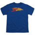 DC FLASH/FASTEST MAN ALIVE - S/S YOUTH 18/1 - ROYAL BLUE