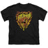DC FLASH/BLAZING SPEED - S/S YOUTH 18/1 - BLACK