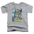 DC BATMAN/HEROIC TRIO - S/S TODDLER TEE - ATHLETIC HEATHER