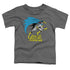 DC BATGIRL/BATGIRL IS HOT - S/S TODDLER TEE - CHARCOAL