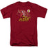 DC FLASH/CRIMSON COMET - S/S ADULT 18/1 - CARDINAL