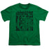 DC/PROTECTING THE EARTH - S/S YOUTH 18/1 - KELLY GREEN