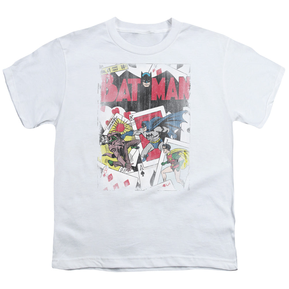 DC/NUMBER 11 DISTRESSED - S/S YOUTH 18/1 - WHITE