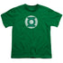 DC GREEN LANTERN/GREEN LANTERN LOGO DISTRESSED - S/S YOUTH 18/1 - KELLY GREEN