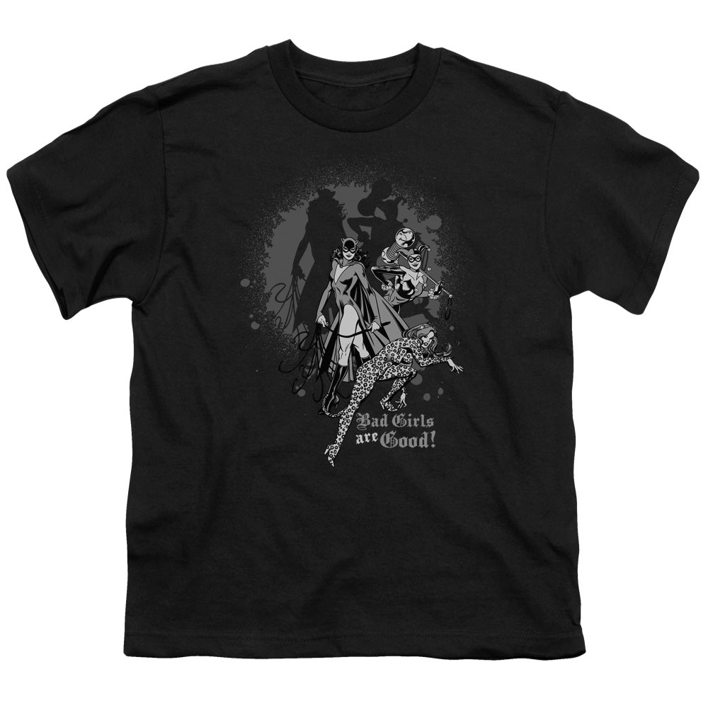 DC/BAD GIRLS ARE GOOD - S/S YOUTH 18/1 - BLACK
