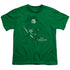 DC GREEN ARROW/THE EMERALD ARCHER - S/S YOUTH 18/1 - KELLY GREEN