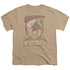 DC/SUPERMAN 1 DISTRESSED - S/S YOUTH 18/1 - SAND