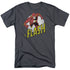 DC FLASH/RUN FLASH RUN - S/S ADULT 18/1 - CHARCOAL