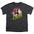 DC FLASH/RUN FLASH RUN - S/S YOUTH 18/1 - CHARCOAL