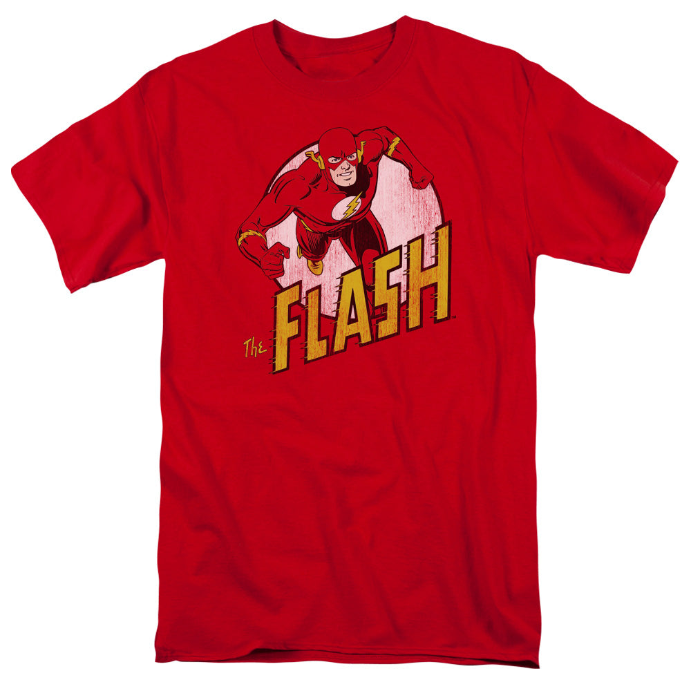 DC FLASH/THE FLASH - S/S ADULT 18/1 - RED