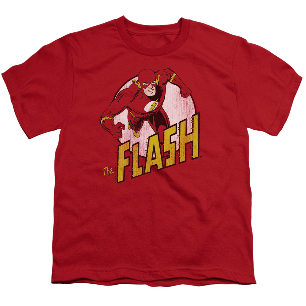 DC FLASH/THE FLASH - S/S YOUTH 18/1 - RED