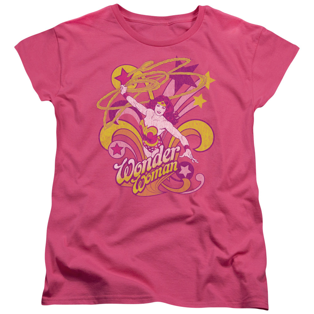 DC/SAVE ME - S/S WOMENS TEE - HOT PINK