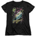 DC/COLOR BLOCK - S/S WOMENS TEE - BLACK