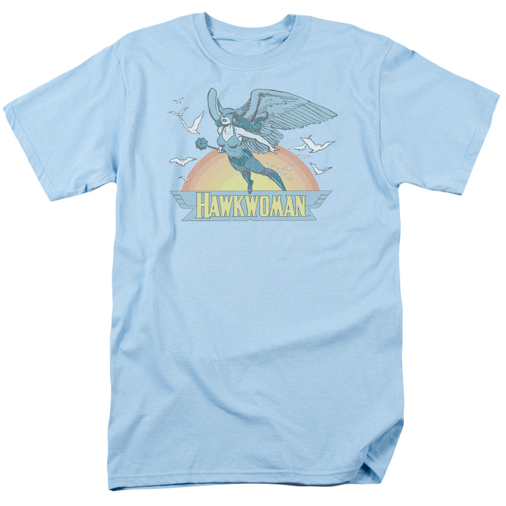 DC/HAWKWOMAN - S/S ADULT 18/1 - LIGHT BLUE