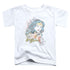 DC/WONDER SCROLL - S/S TODDLER TEE - WHITE