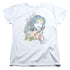 DC/WONDER SCROLL - S/S WOMENS TEE - WHITE