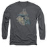 DC/BATGIRL BIKER - L/S ADULT 18/1 - CHARCOAL
