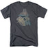 DC/BATGIRL BIKER - S/S ADULT 18/1 - CHARCOAL