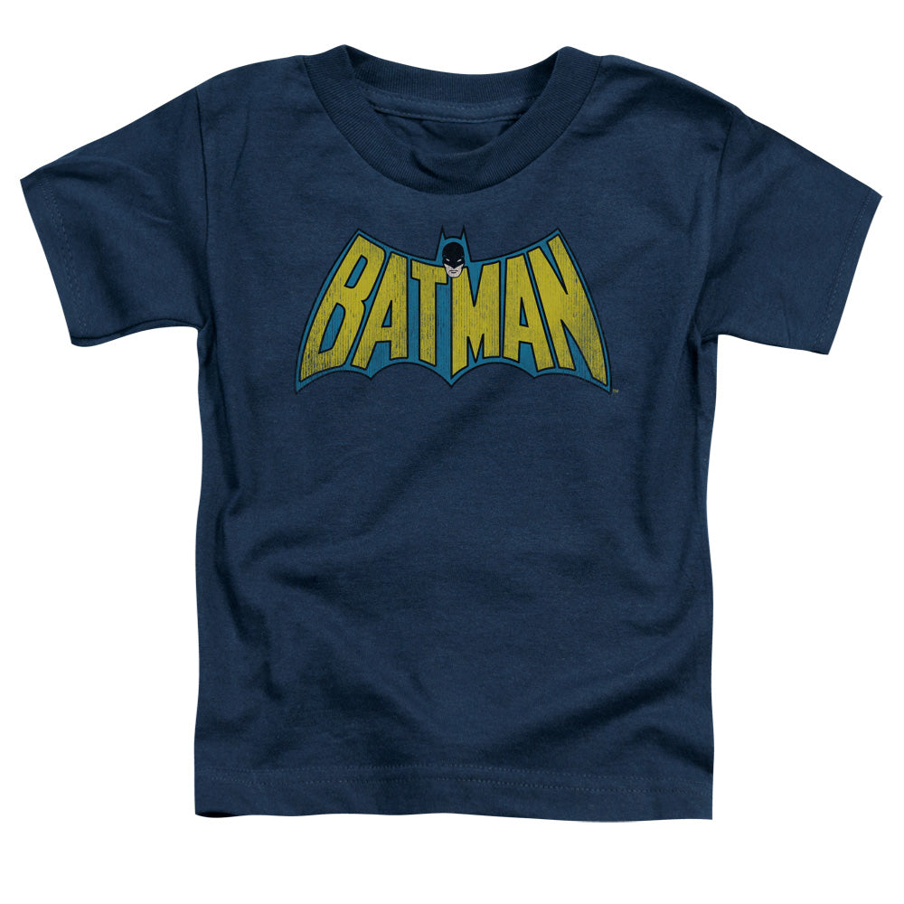 DC/CLASSIC BATMAN LOGO - S/S TODDLER TEE - NAVY