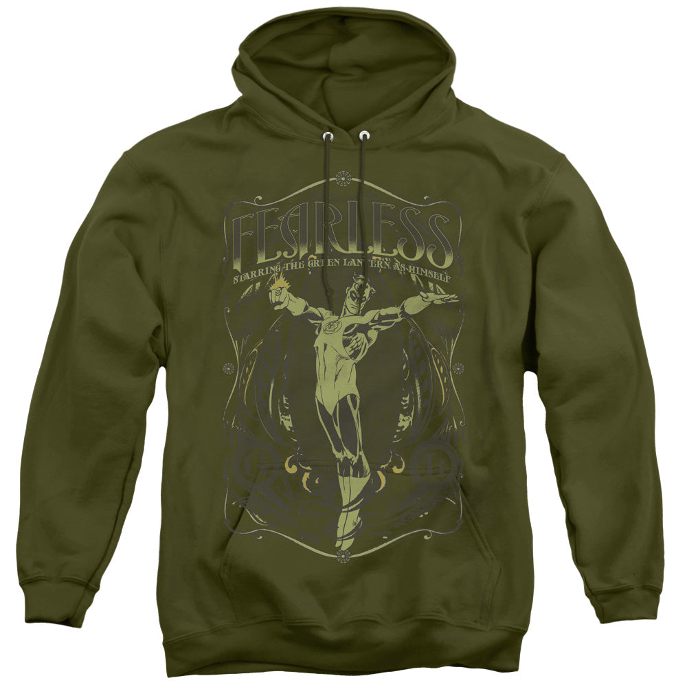 DC/FEARLESS - ADULT PULLOVER HOODIE - MILITARY GREEN
