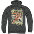 DC FLASH/JUST PASSING THROUGH - ADULT PULLOVER HOODIE - CHARCOAL