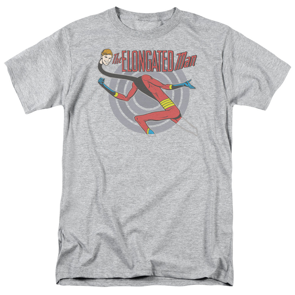 DC/ELONGATED MAN - S/S ADULT 18/1 - ATHLETIC HEATHER