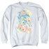 DC/HALFTONE LEAGUE - ADULT CREWNECK SWEATSHIRT - WHITE