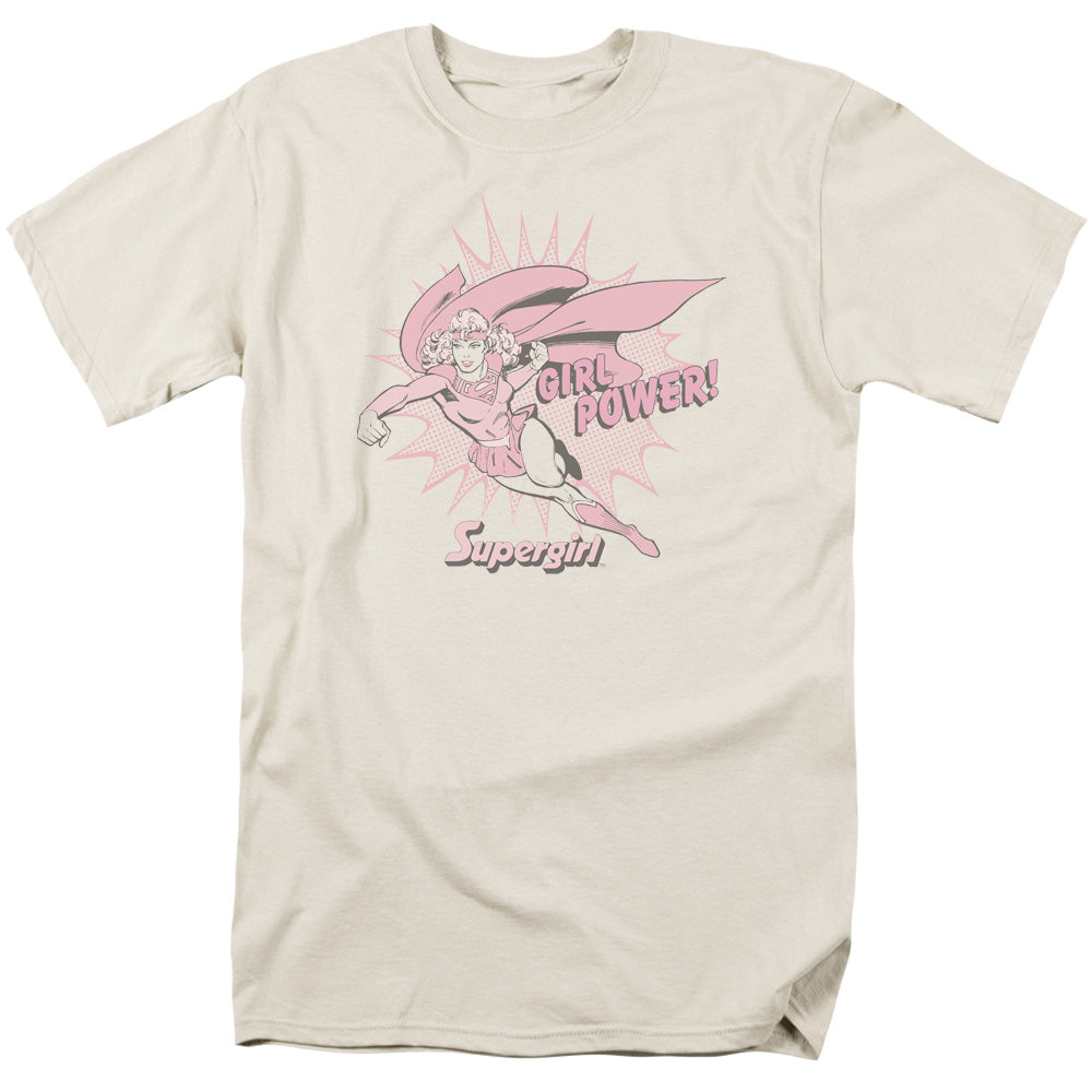 DC/GIRL POWER - S/S ADULT 18/1 - CREAM