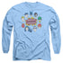 DC/JUSTICE HEAD CIRCLE - L/S ADULT 18/1 - CAROLINA BLUE