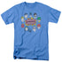 DC/JUSTICE HEAD CIRCLE - S/S ADULT 18/1 - CAROLINA BLUE
