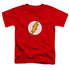 DC FLASH/FLASH LOGO - S/S TODDLER TEE - RED