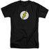DC FLASH/FLASH LOGO - S/S ADULT TALL 18/1 - BLACK