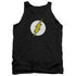 DC FLASH/FLASH LOGO - ADULT TANK - BLACK