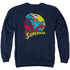 DC/BIG BLUE - ADULT CREWNECK SWEATSHIRT - NAVY