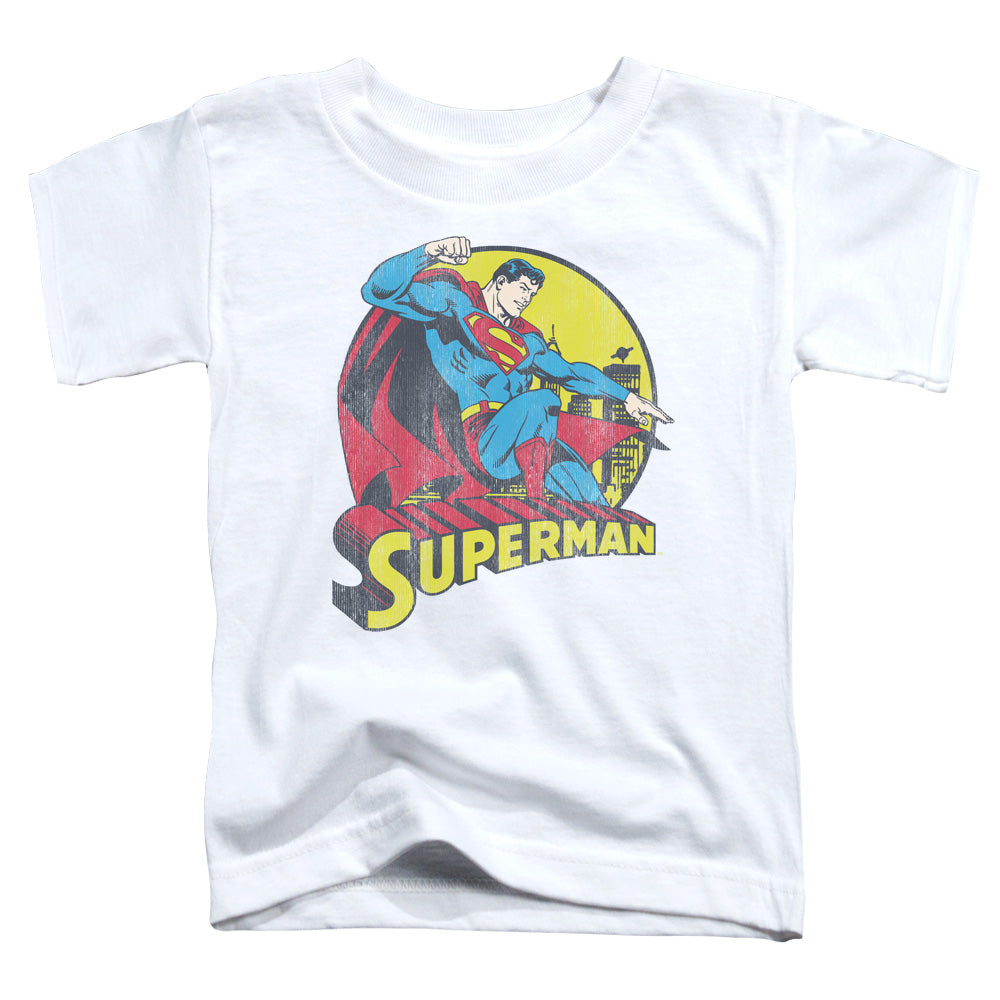 DC/BIG BLUE - S/S TODDLER TEE - WHITE