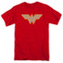 DC/WW LOGO - S/S ADULT 18/1 - RED