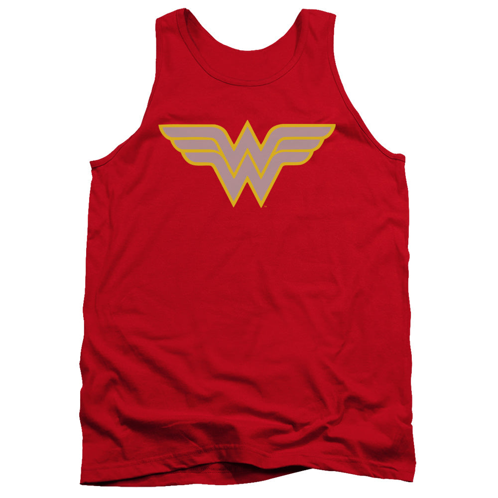 DC/WW LOGO - ADULT TANK - RED