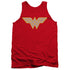 DC/WW LOGO - ADULT TANK - RED