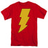 DC/SHAZAM LOGO - S/S ADULT 18/1 - RED