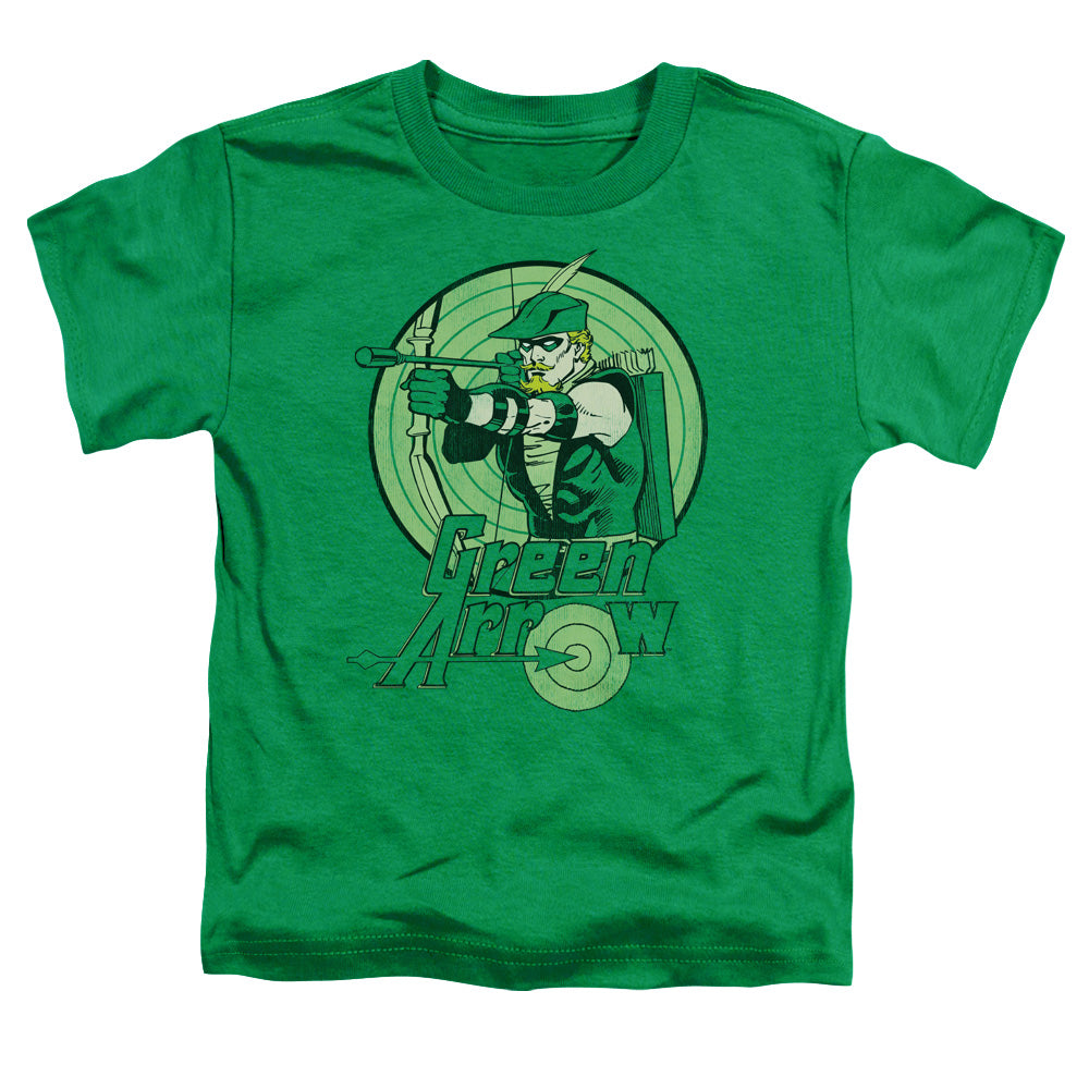 DC/GREEN ARROW - S/S TODDLER TEE - KELLY GREEN